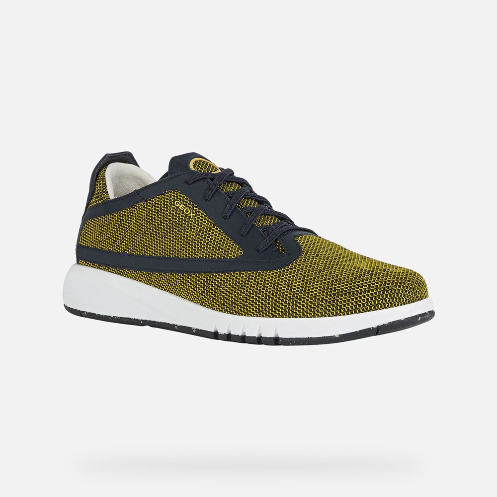 Geox Erkek Spor Ayakkabı Zeytin Yeşili - Aerantis - ECB-526347